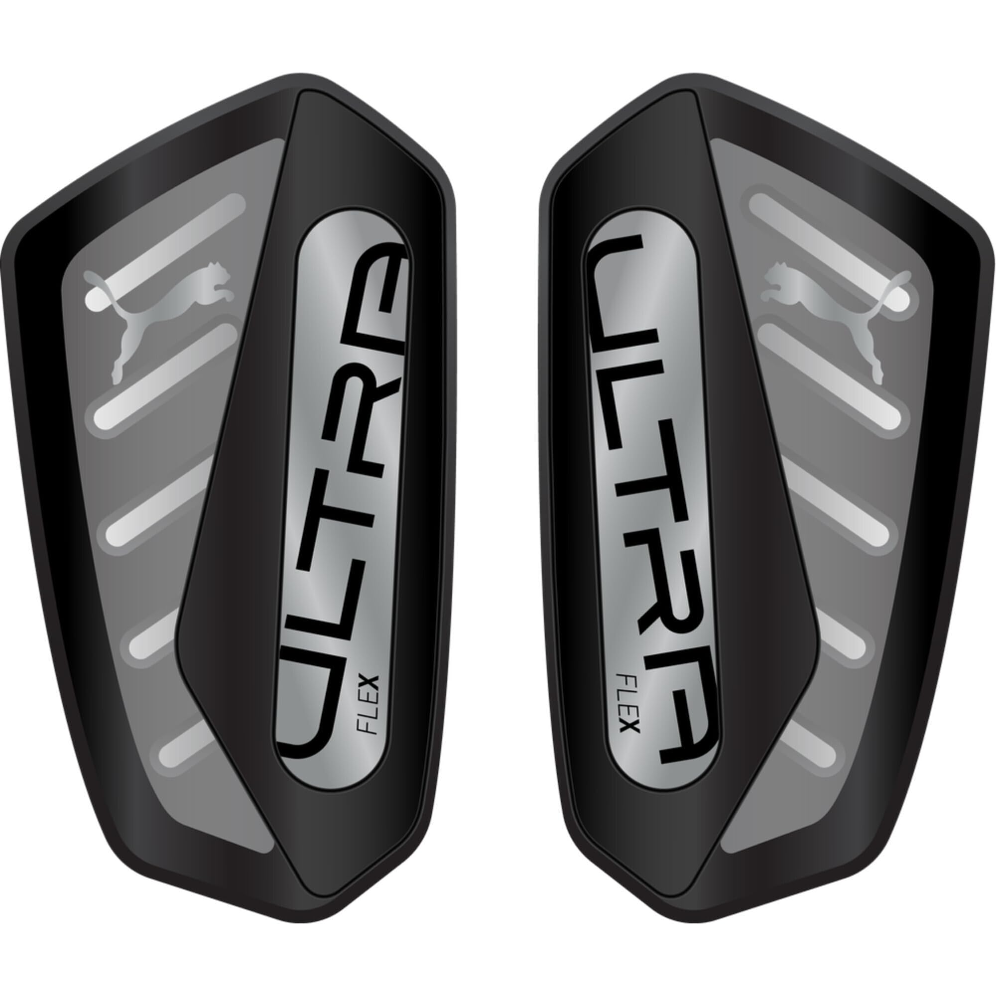 Puma Men' Black Ultra Flex Shin Guards  in Size S, Sports Direct