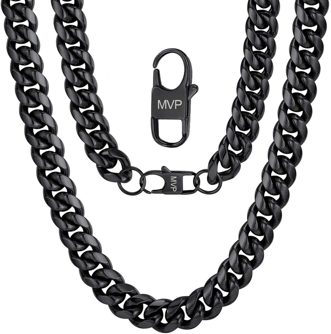 ChainsPro Cuban Link Chain 4.8/6/10/14mm 18-30in