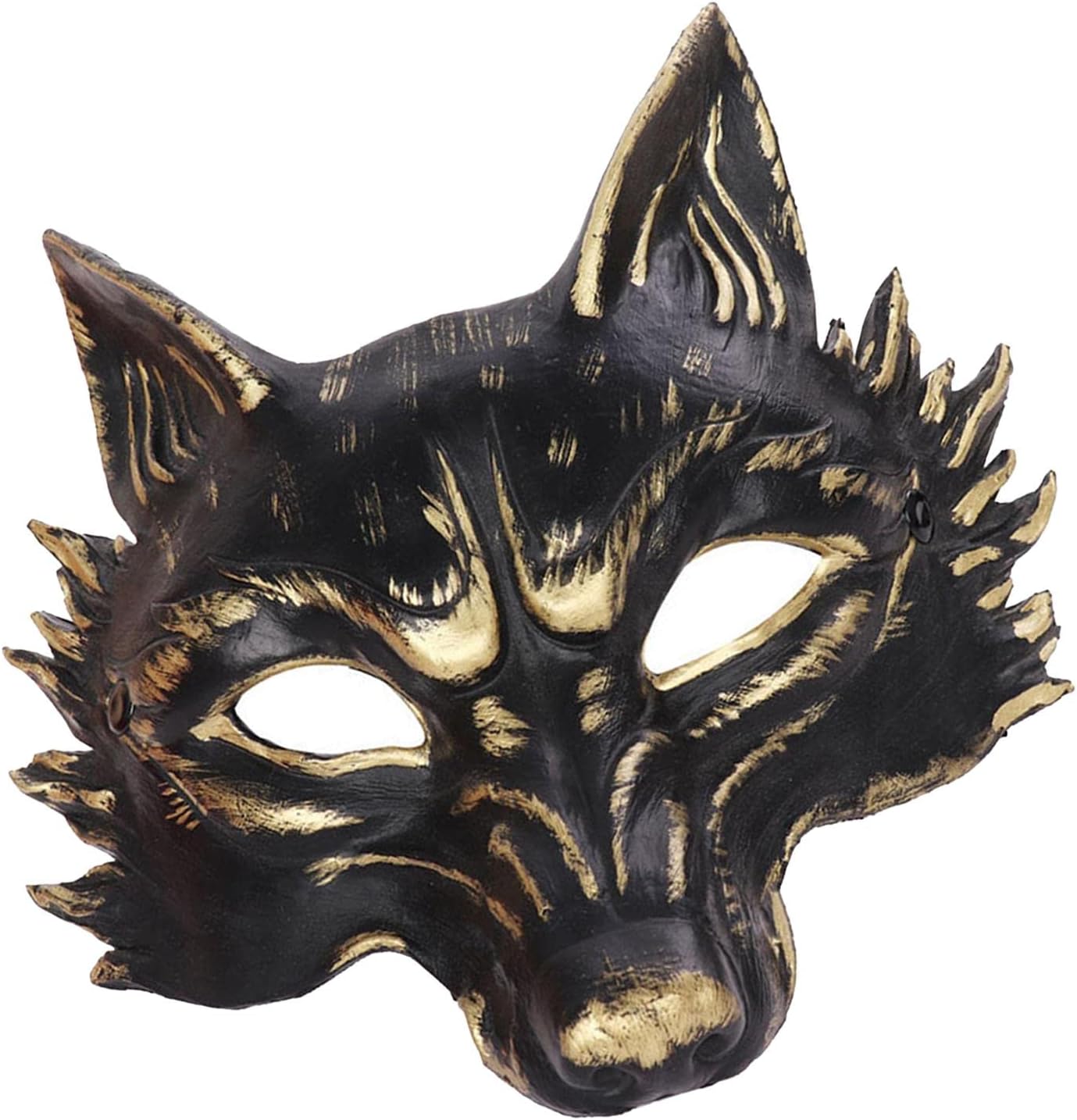Harilla Wolf Adult Halloween Wolf Head Novelty Wolf Face 3D for Halloween Party Ball Festival Carnival Dress Up Photo Prop Cosplay Costume Accessories