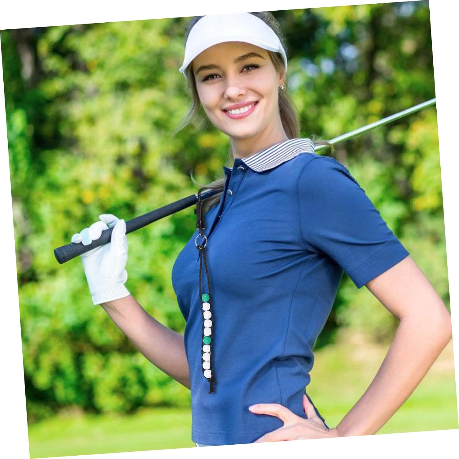 Totority 2Pcs Portable Golf Score Counter with Wrist Chain Durable Design for Tracking and Putts Golfing Accessory for Men Women image 3