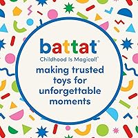 Vista 9 de Battat - Caja registradora interactiva para niños con escáner y sonidos - Set de juego de 26 piezas para simular compras con escáner iluminado