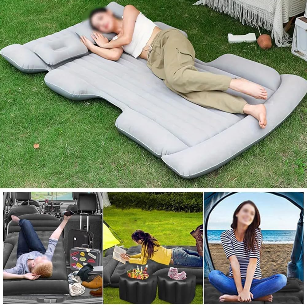Colchón Coche Inflable, para Ford Puma Puma ST Puma ST-Line X 2020-2024 Cómodo Duradero Cama Aire Portátil Viajes Grueso y Aterciopelado, Colchon﻿ Inflable Camping,A