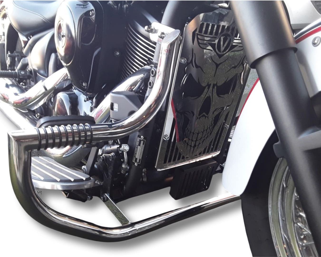 Barra Protectora Para Kawasaki Vulcan VN2000 - Protege Tu Moto Con Estilo Cromado