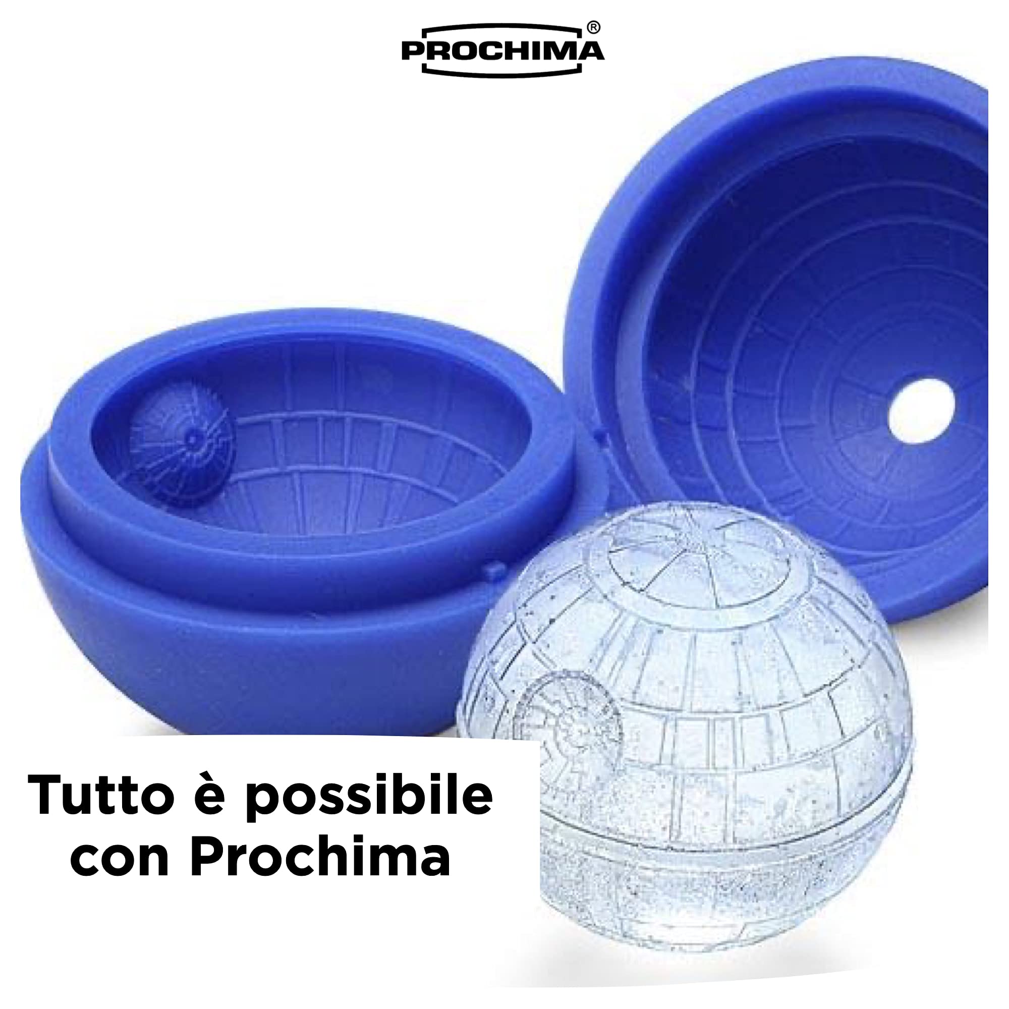 PROCHIMA GS518K1 Gomma Siliconiche Gls-PRO 20 A+B, Blu, 1 KG