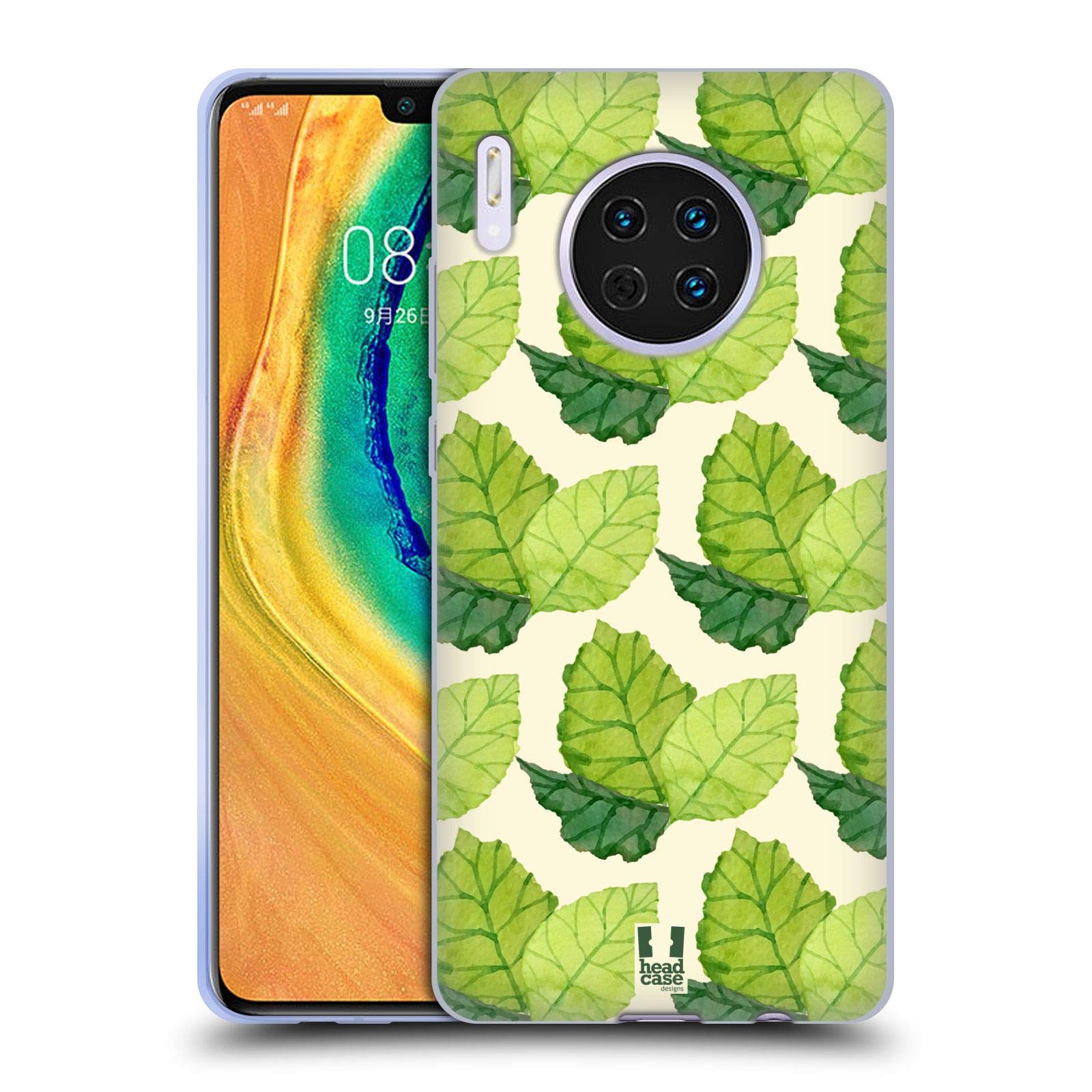 Head Case Designs Pattern 2 Greenery Soft Gel Case Compatible With Huawei Mate 30