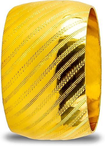 Miniatura 6 de Platos redondos y elegantes de 13 pulgadas con servilleteros a juego, bodas, cenas, eventos. Elige entre nuestra variedad de estilos y cantidades