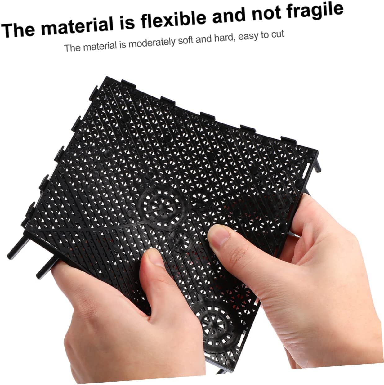 ORFOFE 5pcs Aquarium Divider Trays Fish Tank Bottom Plates for Isolation Flexible Mesh Design for Aquarium Landscaping and Filtration