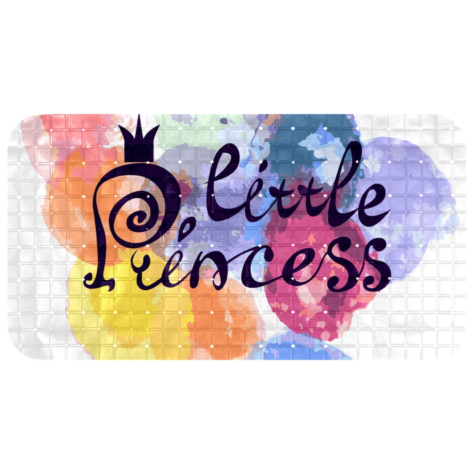 Tapis de salle de bain enfant motif princesse pour moments complices