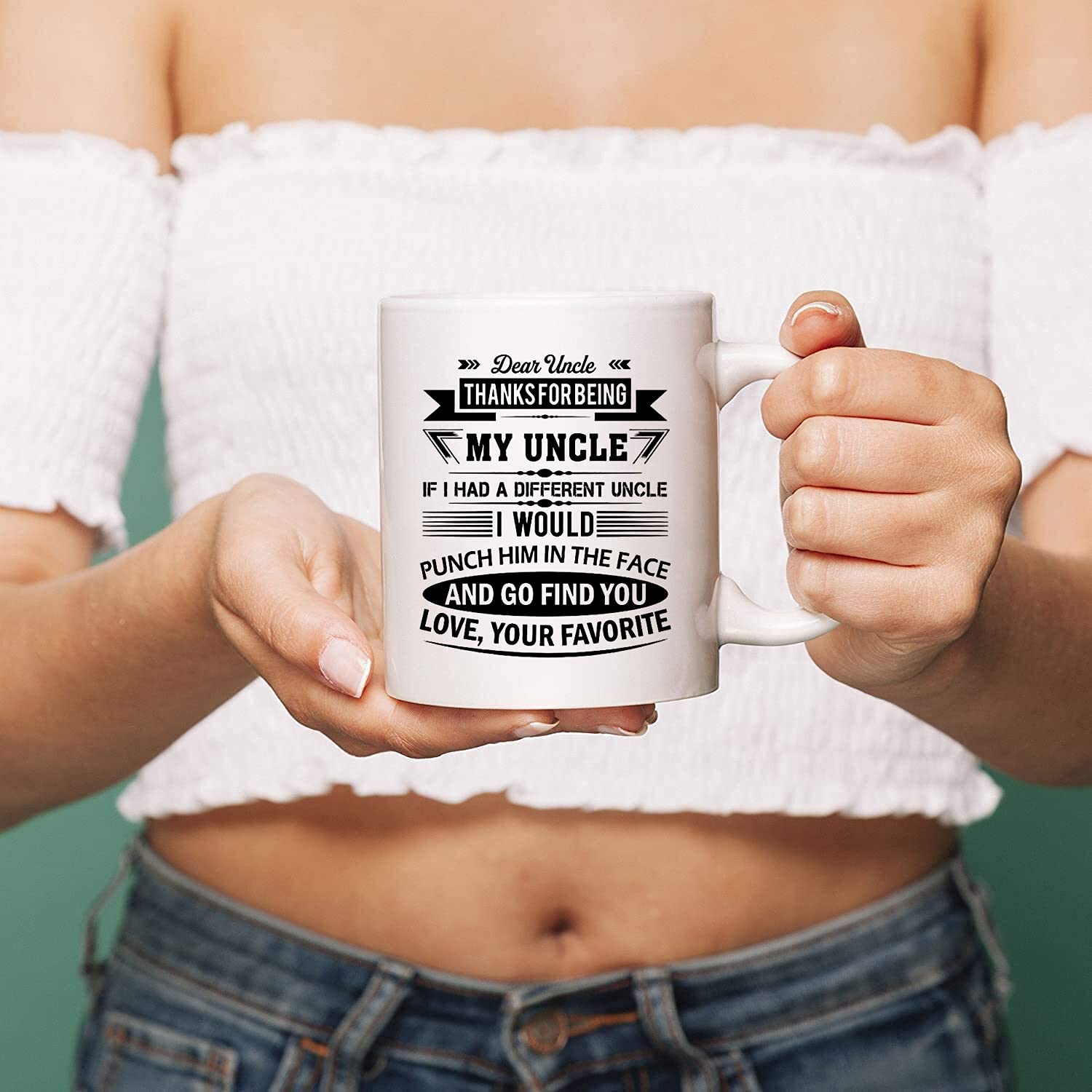 Funny Coffee Mug, Best Uncle Thank you for being my uncle nice gift, best  uncle tea