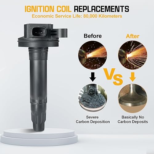 Miniatura 5 de QYL, 6 unidades de bobina de encendido para Ford Mercury Lincoln F-150 Explorer Edge MKS MKT MKX MKZ Sable 3.5L 3.7L V6 UF553 DG520 C1595