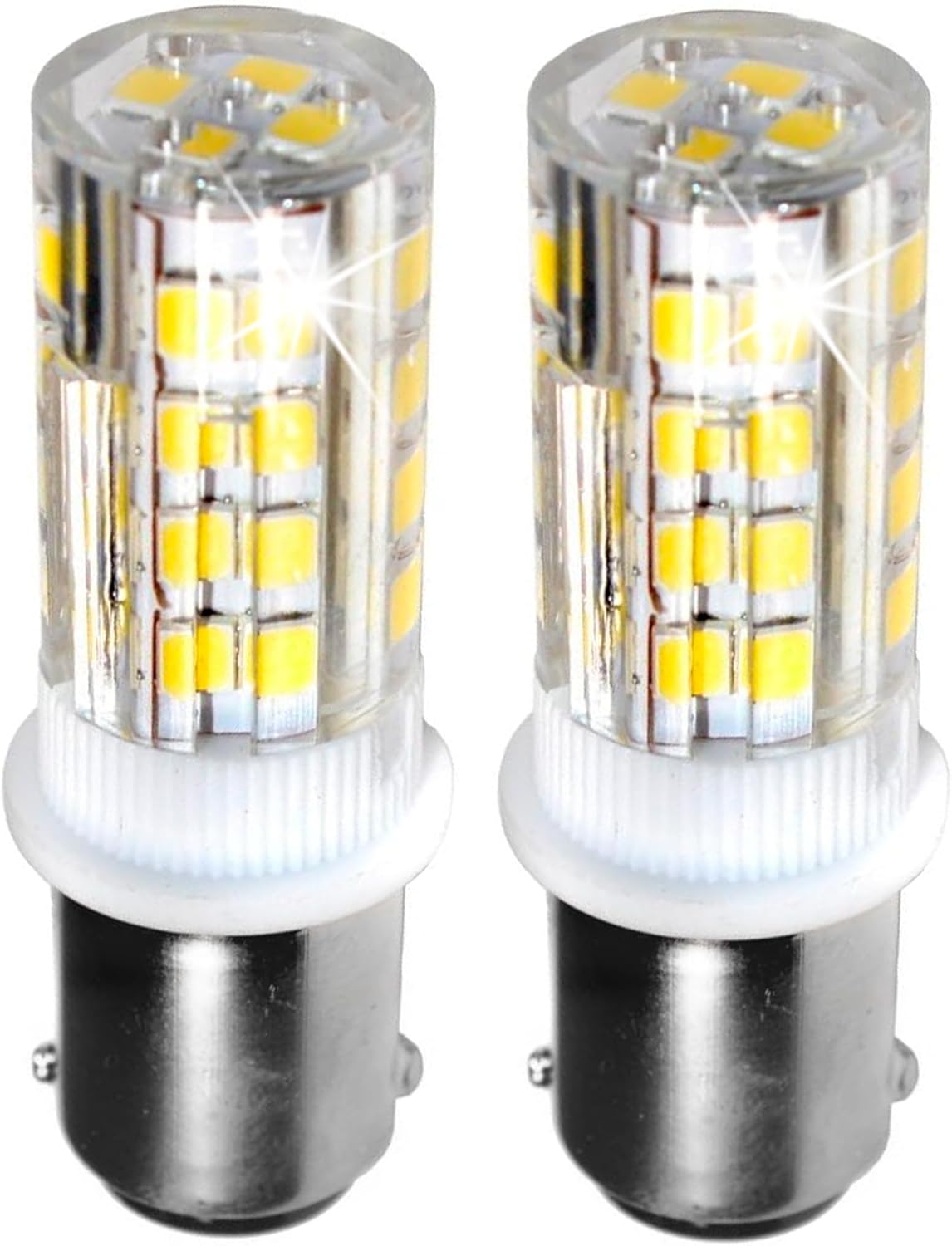 HQRP 2-Pack 120V LED Light Bulb Cool White Compatible with Craftsman STD372252 Replacement for 113.248212 113.248322 Band Saw