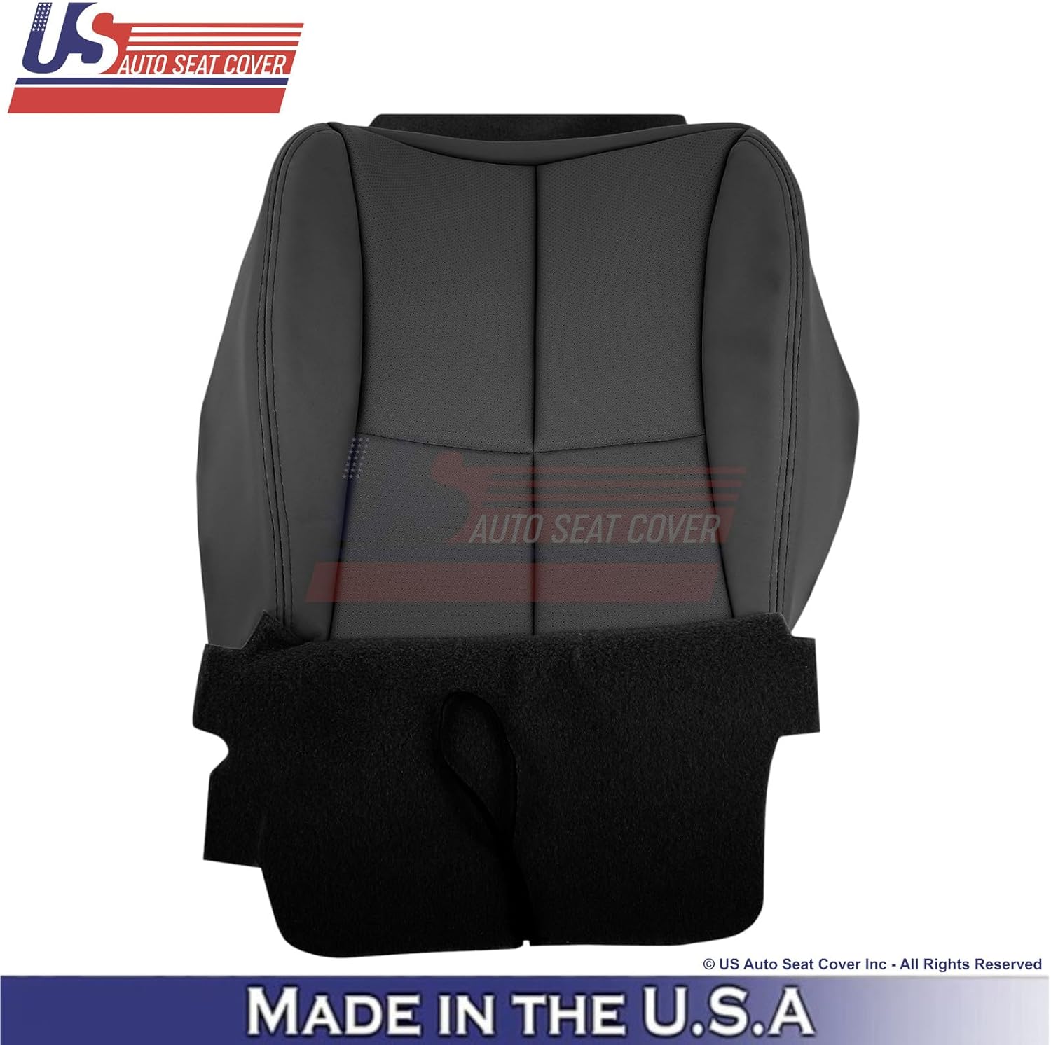 2009-2013 fits Subaru fitsester Genuine Leather Perf Driver Bottom Cover Black