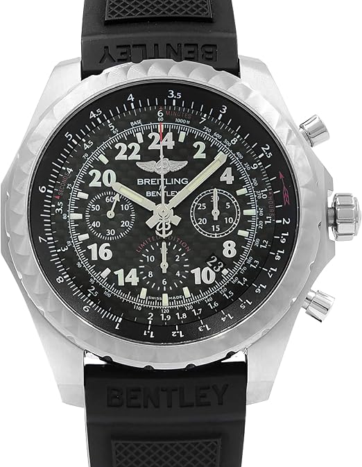 Breitling Bentley LTD Edition stalen zwarte wijzerplaat heren horloge  AB022022/BC8L-220S : Amazon.nl: Kleding, schoenen \u0026 sieraden