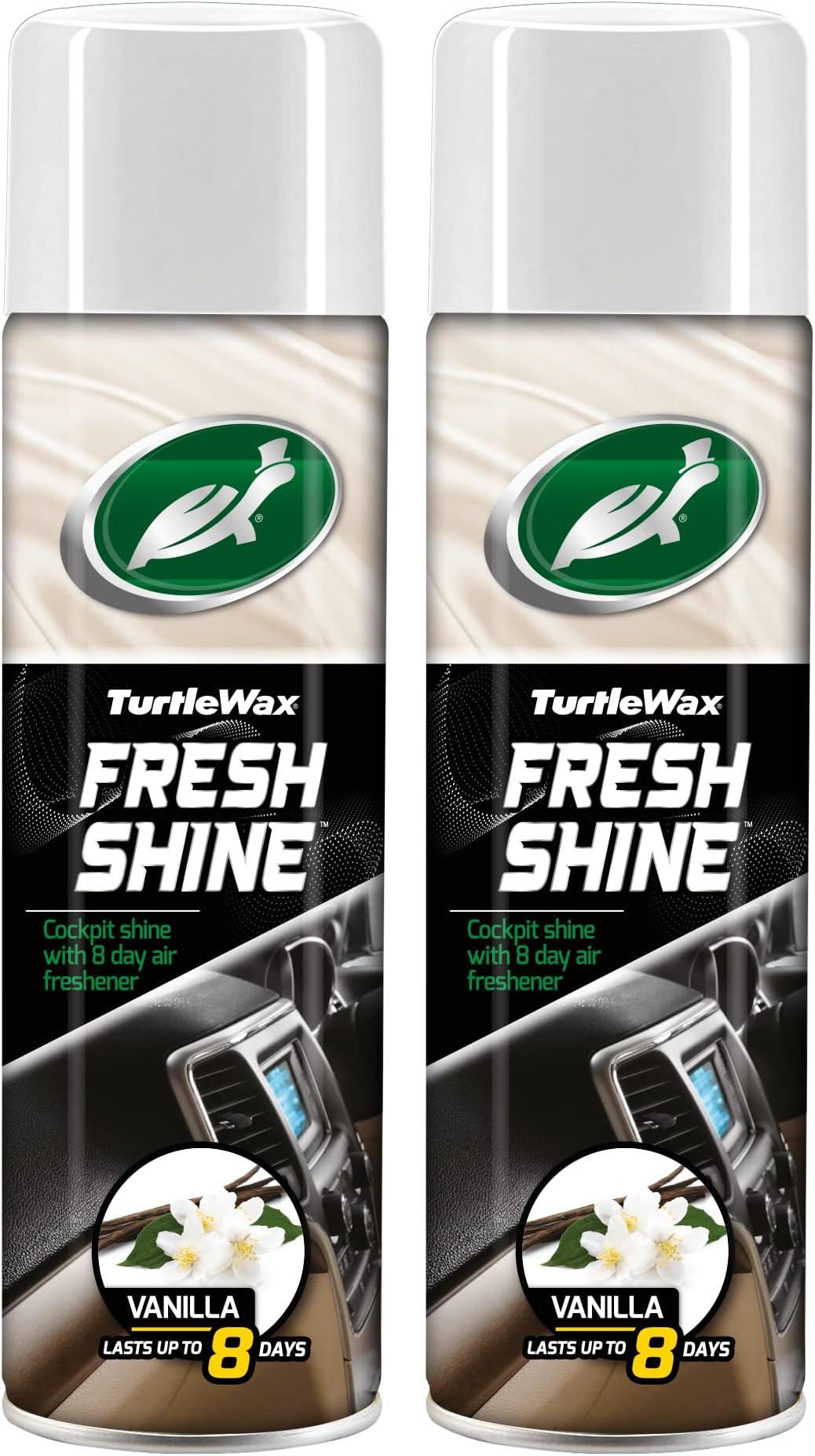 Turtle Wax Fresh Shine Interior Plastic & Dashboard Cleaner with Air