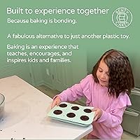 Vista 5 de Benty Cakes – El juego original de Cake Puck Bonus – Mejor que un Cake Pop! Haz postres cubiertos de chocolate – Silicona libre de BPA – Incluye 1