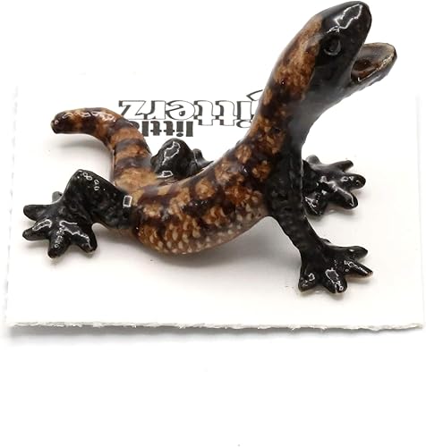 Miniatura 3 de Little Critterz Lizard Gila Monster Arizona - Decoración para el hogar Reptil - Figura de porcelana en miniatura