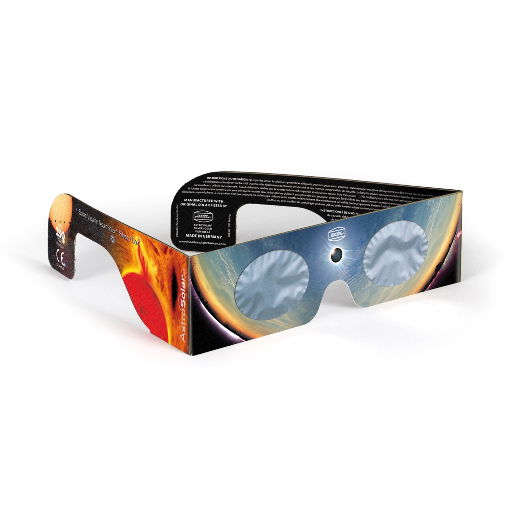 Baader Planetarium Gafas para Eclipse Solar AstroSolar, 25 Unidades