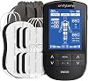 Comfytemp Dual Channel TENS Machine for Muscle Stimulation, Rechargeable TENS Unit with 24 Modes, Electronic Pulse Massager for Back, Shoulder, Arm, Hip, 10pcs TENS Electrodes Pads