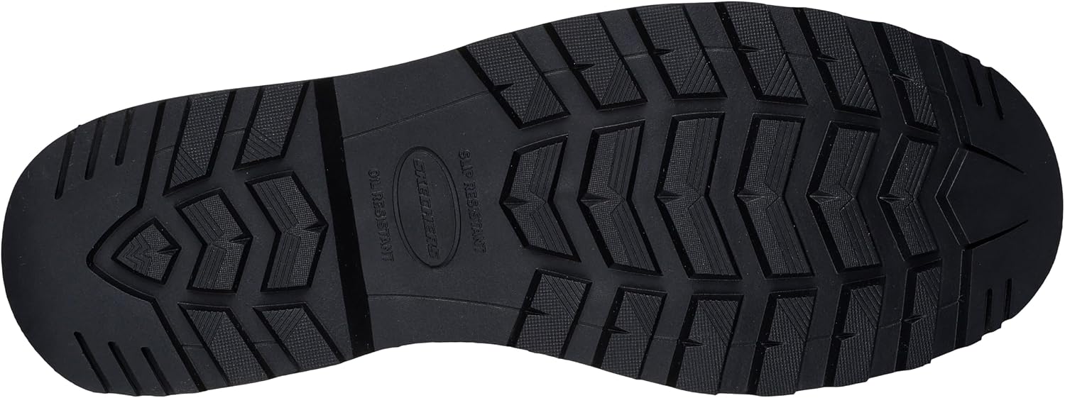 Skechers Men's Longrider 6 Inch Padded Collar Steel Toe
