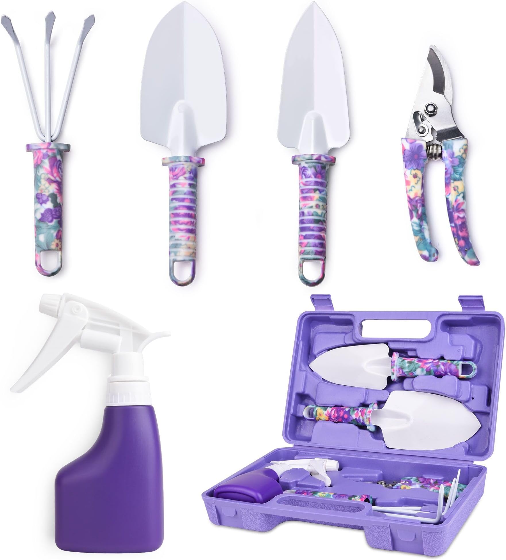 WOLFWILL Gardening ToolsGarden Tools Set for Women,5 Pieces