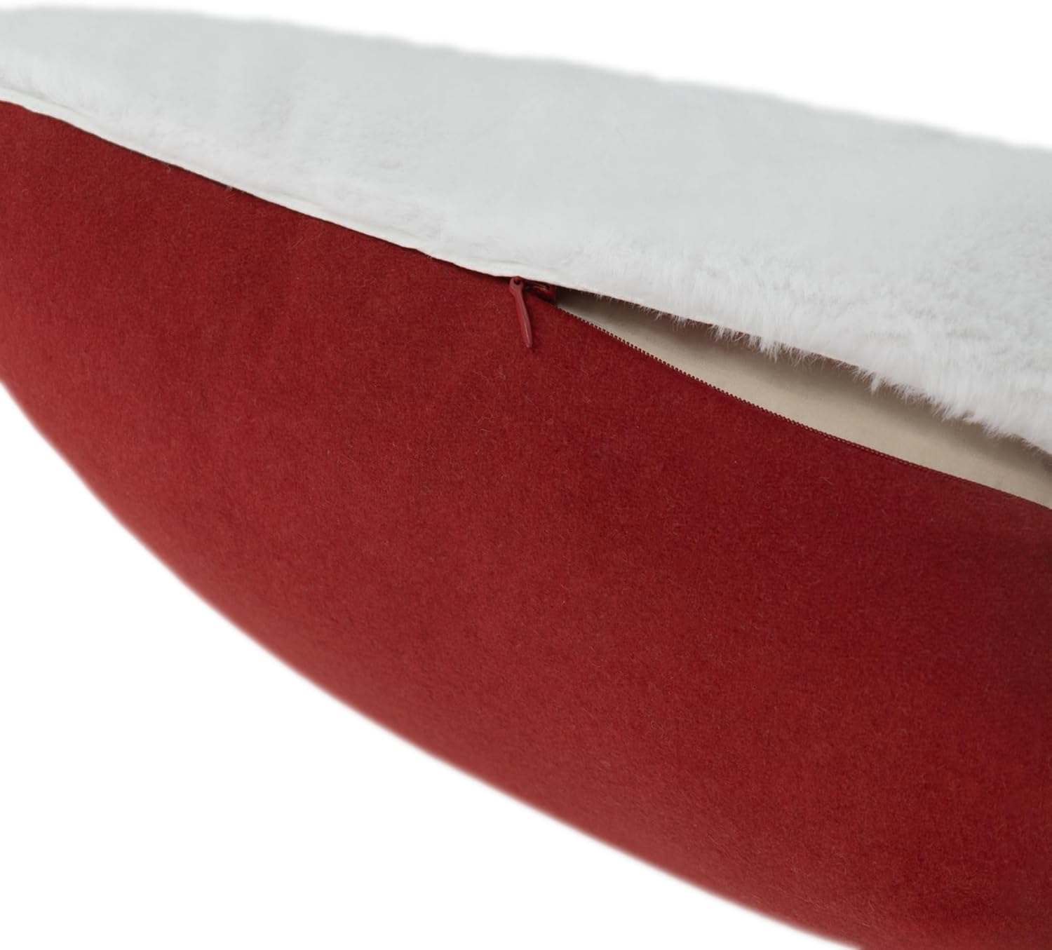 OiseauVoler Decorative Christmas Santa Gnome Throw Pillow Cover Holiday Design 12 x 20 inches