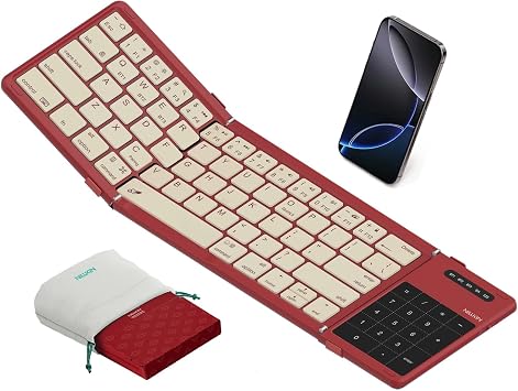Nillkin Cube Pocket Upgraded Foldable Keyboard with Touchpad & Number Pad