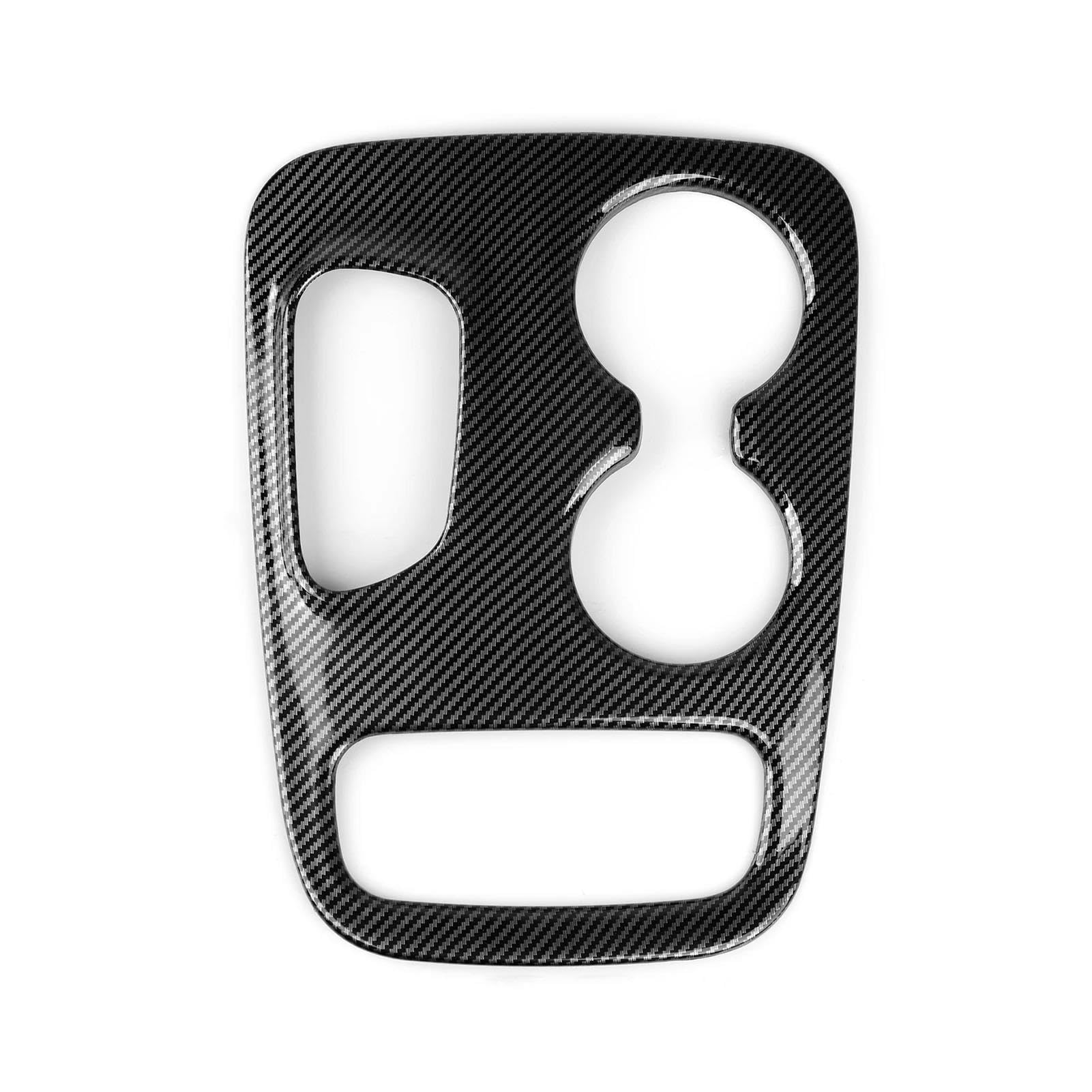 Car Center Console Gear Shift Panel Cover Carbon Fiber Interior Sticker for Dodge for Durango 2014-2020 MCQNDS(2018-2020)
