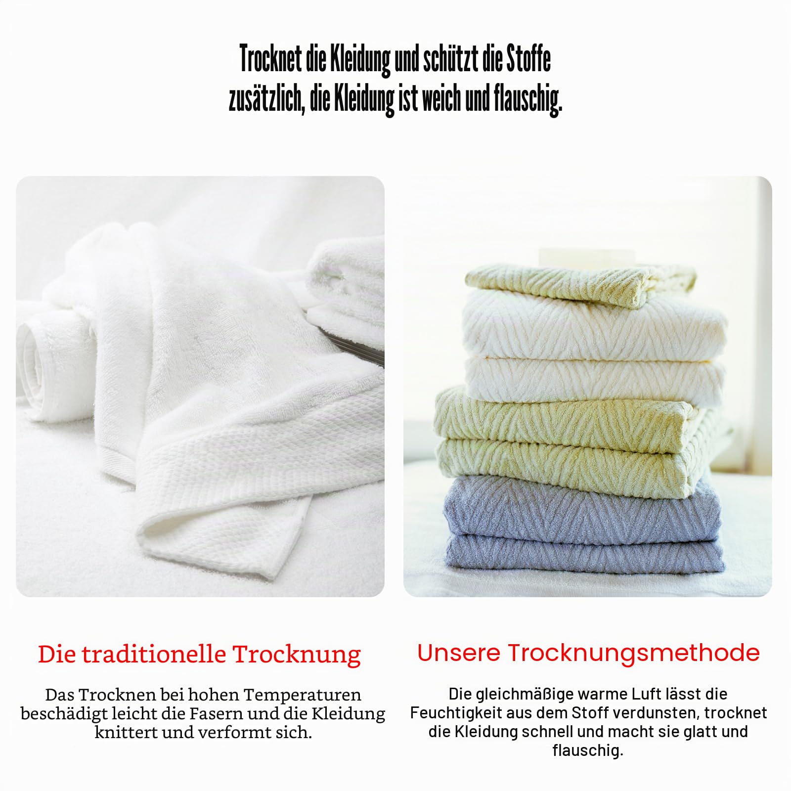 LEADZM Trockner, kompakter Ablufttrockner 1020W 3KG, tragbarer Trockner für Wohnungen