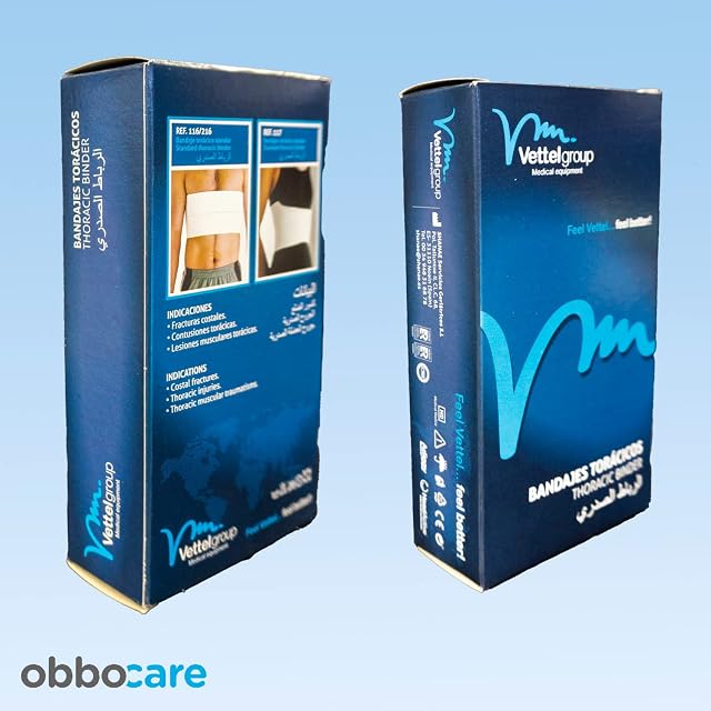 Foto 6 de 7 de Obbocare - Faja Torácica Standard Con 2 Bandas Elásticas Que Permiten Una Óptima Adaptación A Cada Perfil…