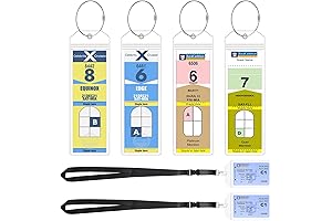 NTONPOWER Cruise Luggage Tag with Secure Seal for Royal Caribbean and Celebrity Cruises