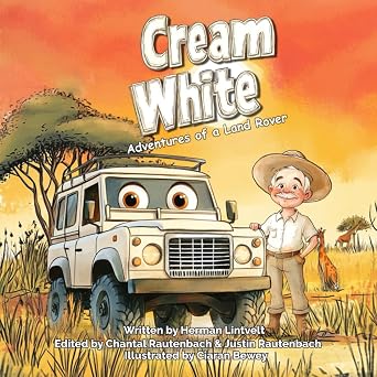 Cream White Adventures of a Land Rover