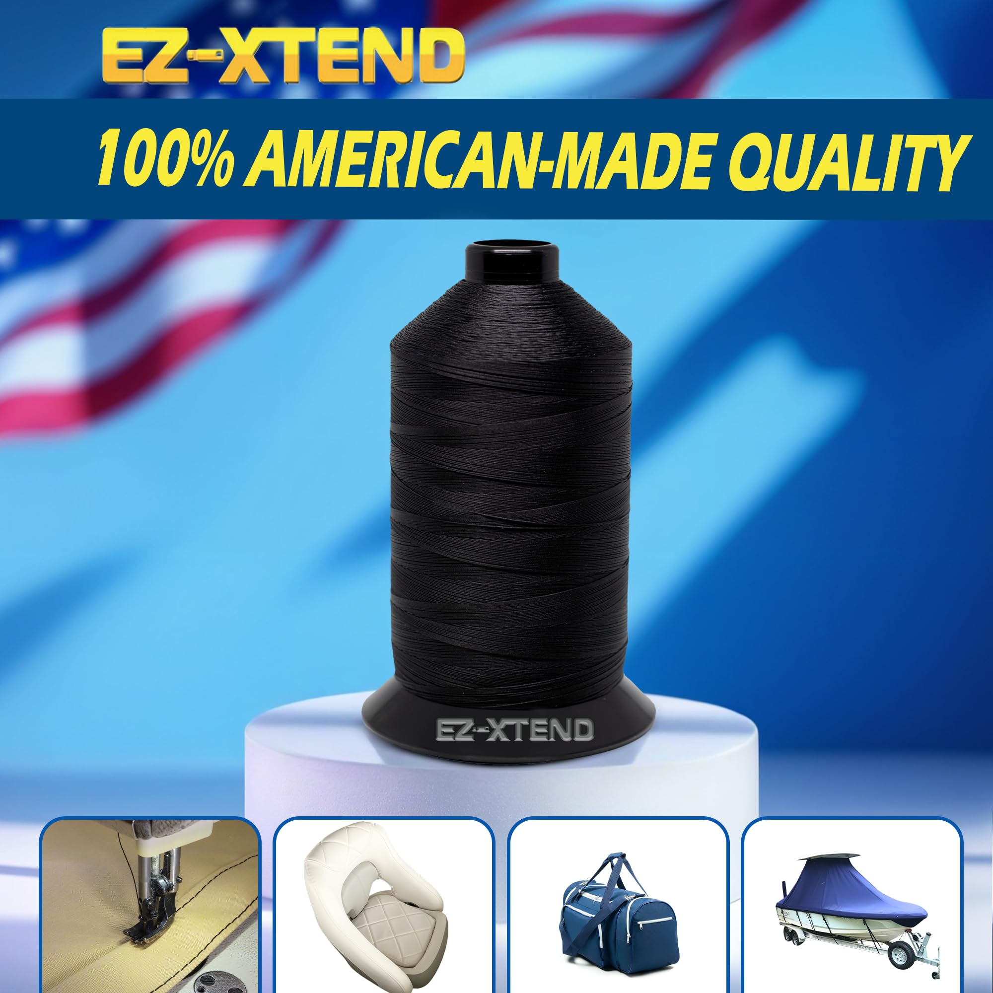 Amazon.com: EZ-Xtend #138 Bonded Polyester Thread 100