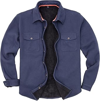 fleece button up shirt