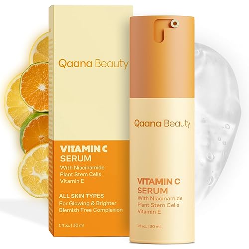 Qaana - Suero facial súper vitamina C para pieles maduras: fórmula hidratante antienvejecimiento 7 en uno con vitamina C, ácido hialurónico,