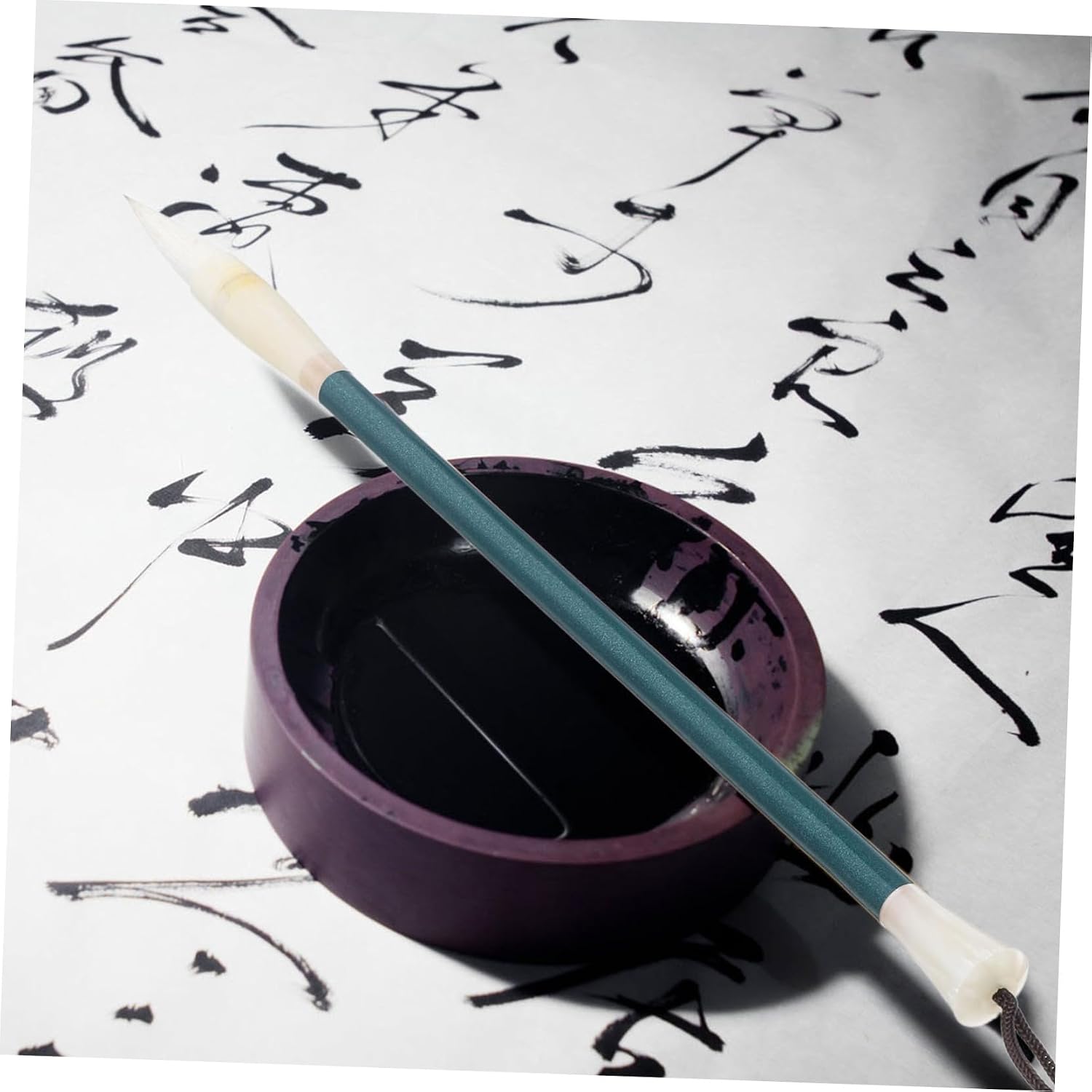 NUOBESTY Chinese Ink Painting Brush Sumi Drawing Brush for Calligraphy Japanese Art and Beginners Ergonomic Design for Smooth High Ink Absorption Durable and Materials