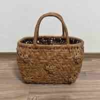 国産山葡萄のかごバッグ＊鎌倉発