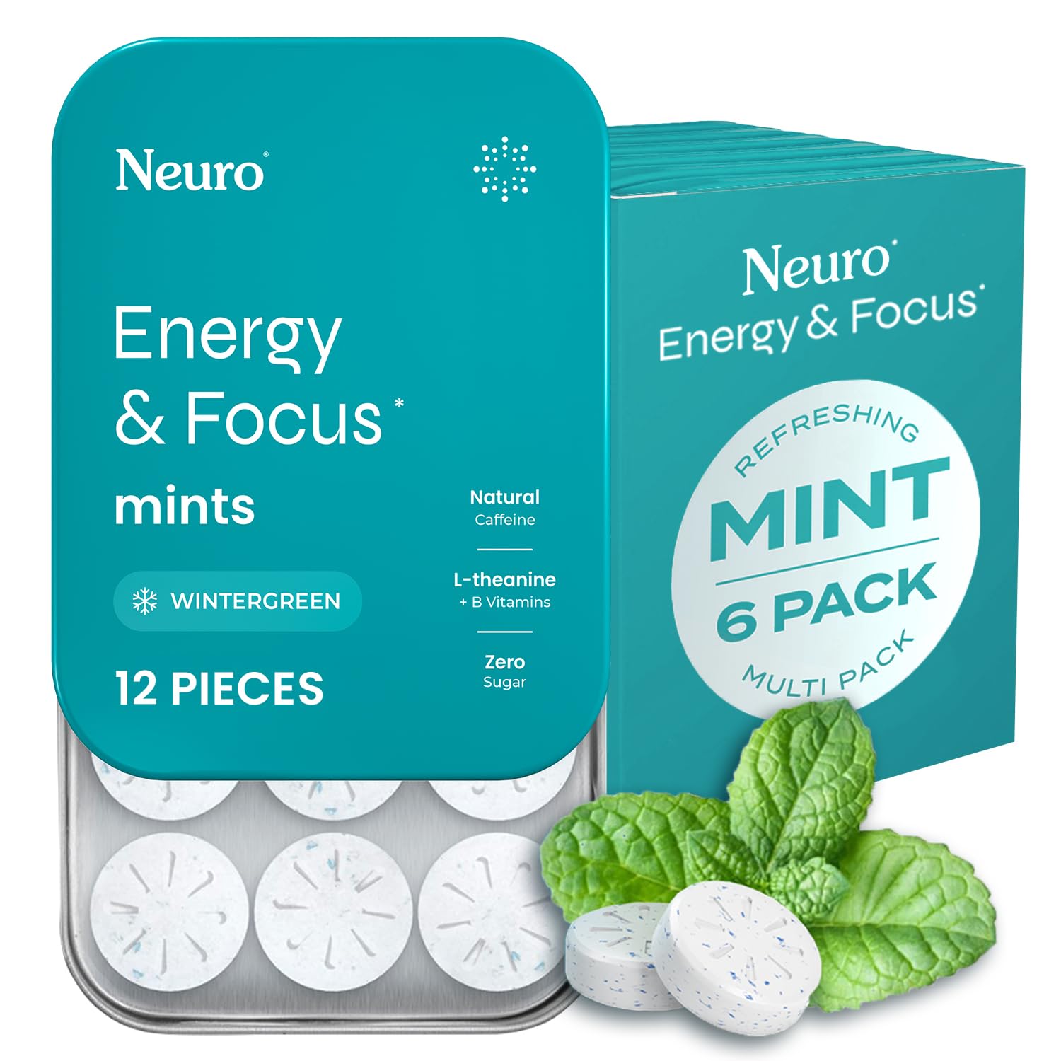 Amazon.com: Neuro Energy & Focus Mints - Sugar Free Breath Mints