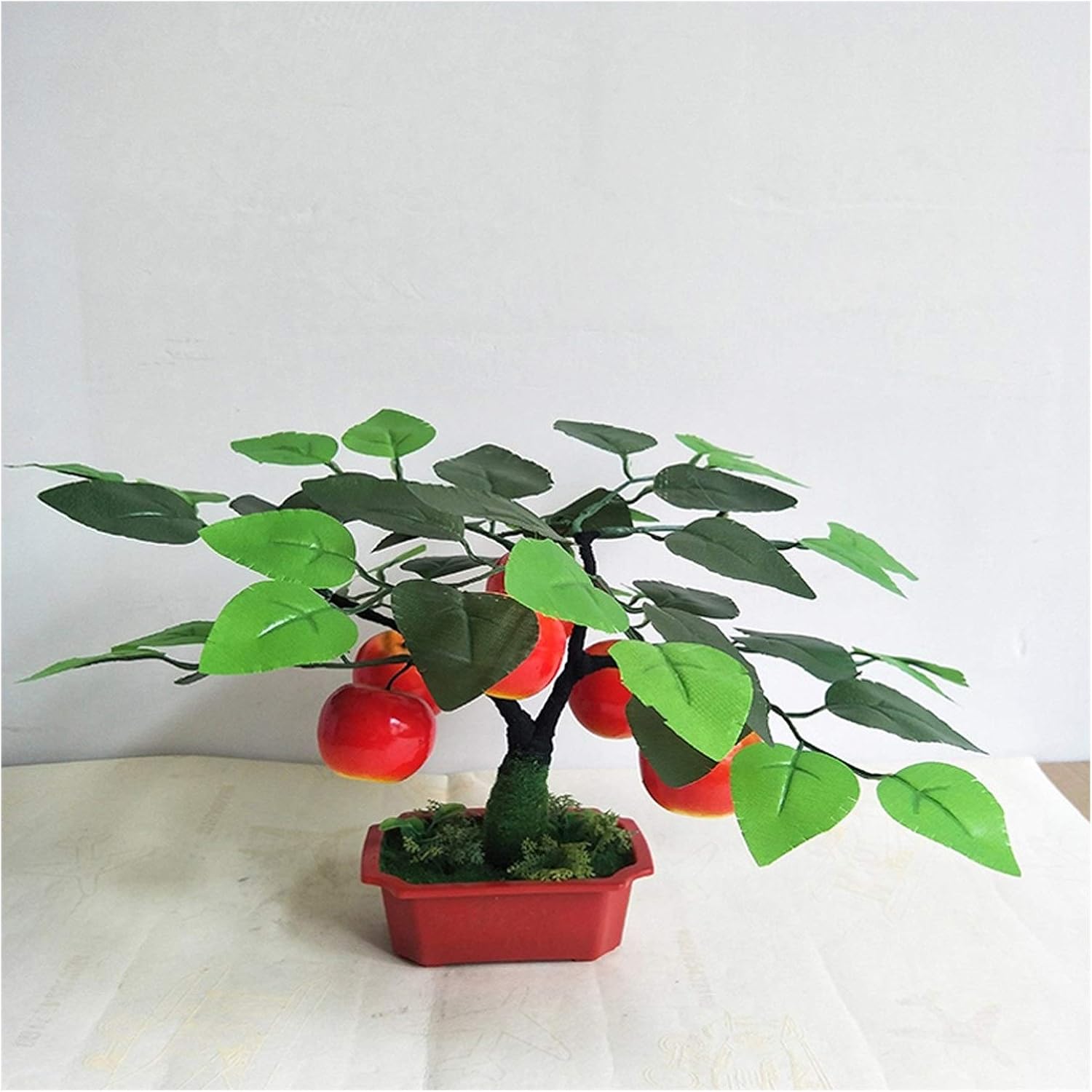 おすすめネット 人工植物 ホームオフィスの庭の装飾用プラスチックポット 13 8 H人工オレンジツリー人工フルーツ鉢植えのフェイク果樹植物盆栽フェイク工場 のどの植物の装飾 Color Apples A 人工観葉植物 カラー Pomegranates A Www We Job Com