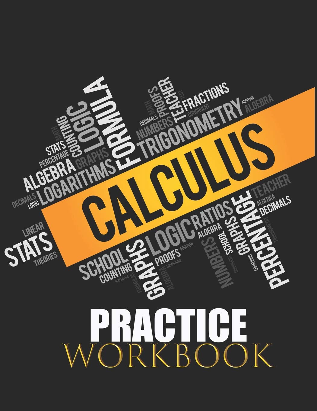 Calculus Practice Workbook: High School Calculus Basic Intermediate Advanced Problems Booklet With Answer Key