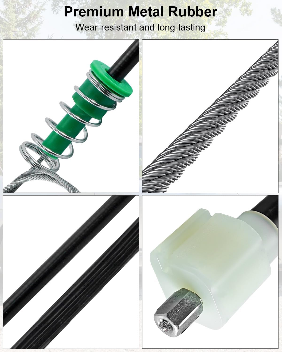 S2000 Window Regulator Repair Kit Front Right Passenger RH Side Fit for Honda S2000 AP1 AP2 2000-2009, Replace BWR5573 72210-S2A-G02 72210S2AG02, with Cable and Pulley Hardware