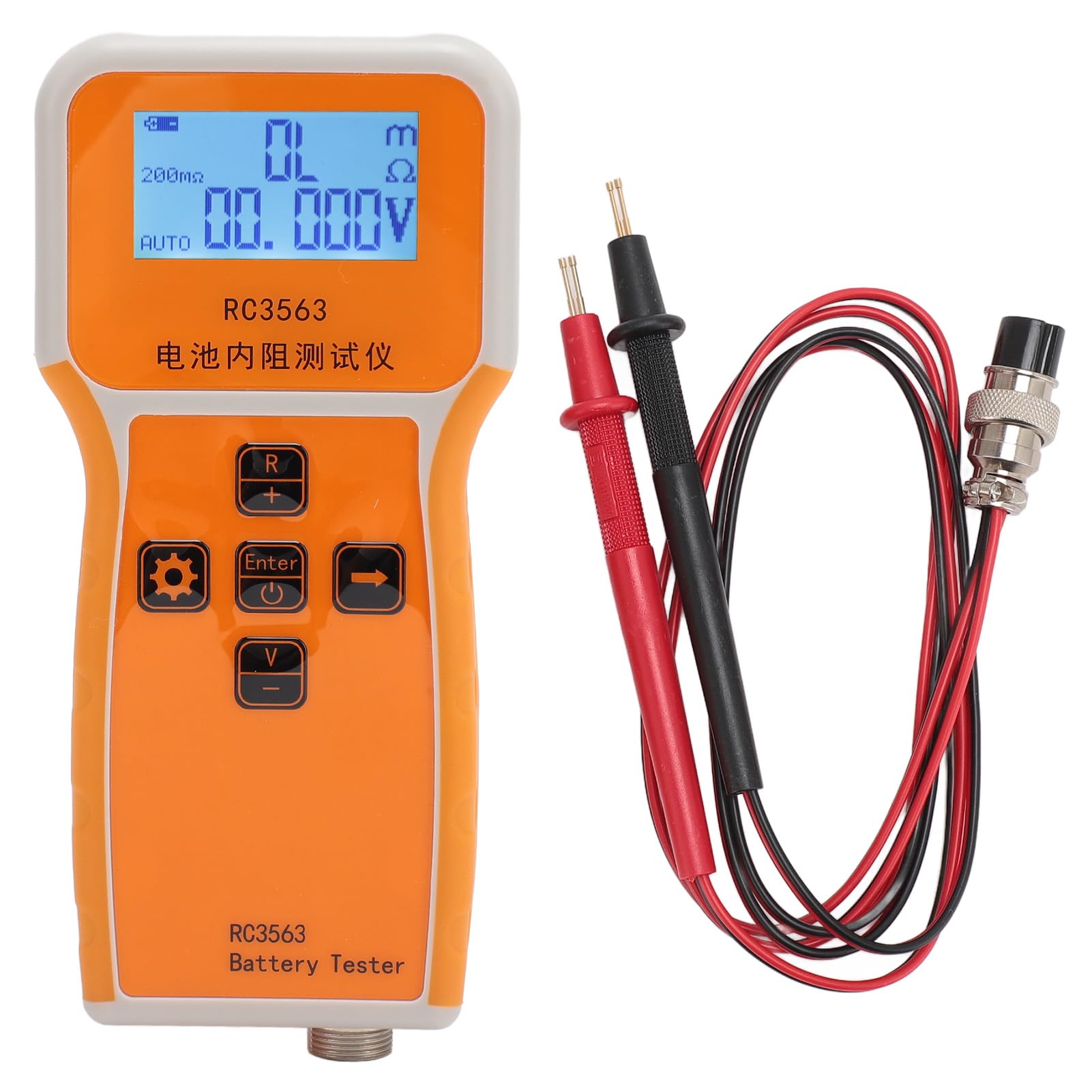 Tester Baterii RC3563, Tester Rezystancji Wewnętrznej Baterii, Tester Baterii Ołowiowo-litowo-niklowo-chromowej