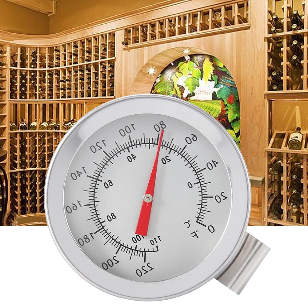 Termómetro Termómetros Termómetro de Vino para Cerveza Homebrew Clip 1Pc Clip de Alcohol Abrazadera Ale Clip Sujetador Termómetro. Clamp Brewing Ollas, Hervidores y