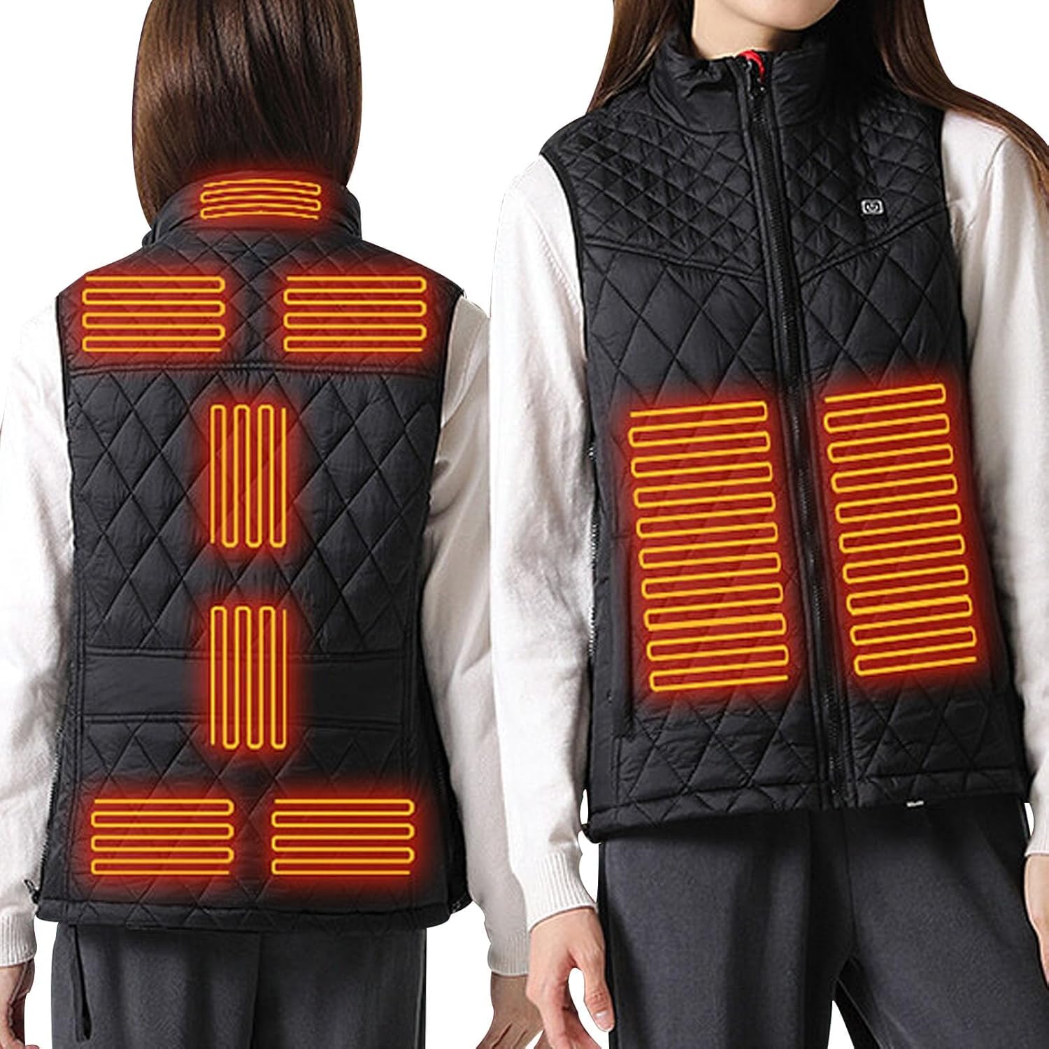 Gilet calentado para rutas de montaña y paseos invernales al aire libre