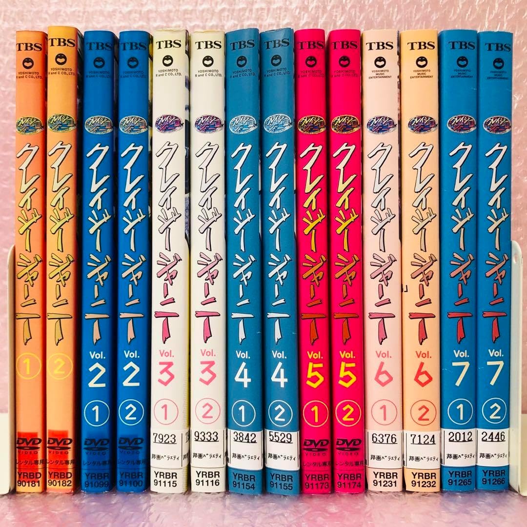 クレイジージャーニー DVD全巻セット 1～7 各2枚組×7シーズン 合計14