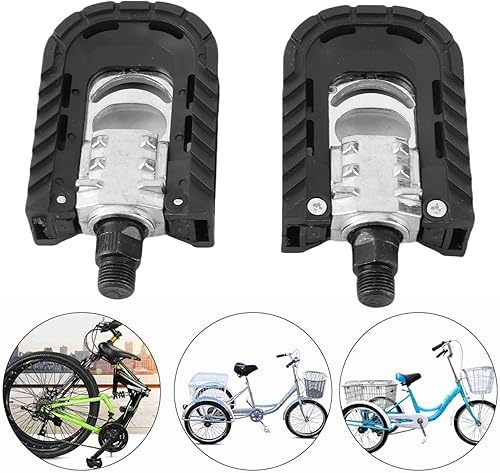 Miniatura 5 de Pedal plegable, 1 par de pedales plegables para bicicleta de carretera, accesorio de bicicleta plegable