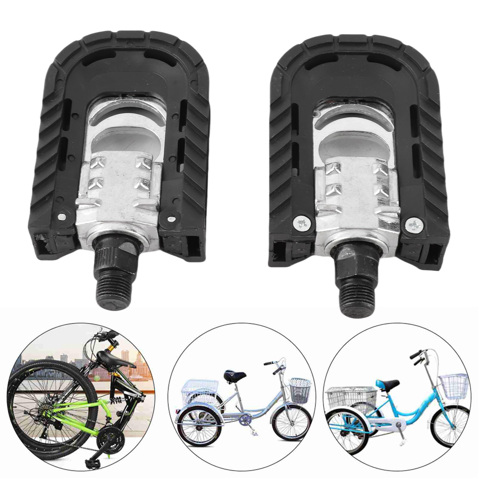 Pédales De Vélo, Pédales De VTT Antidérapantes En Aluminium Avec