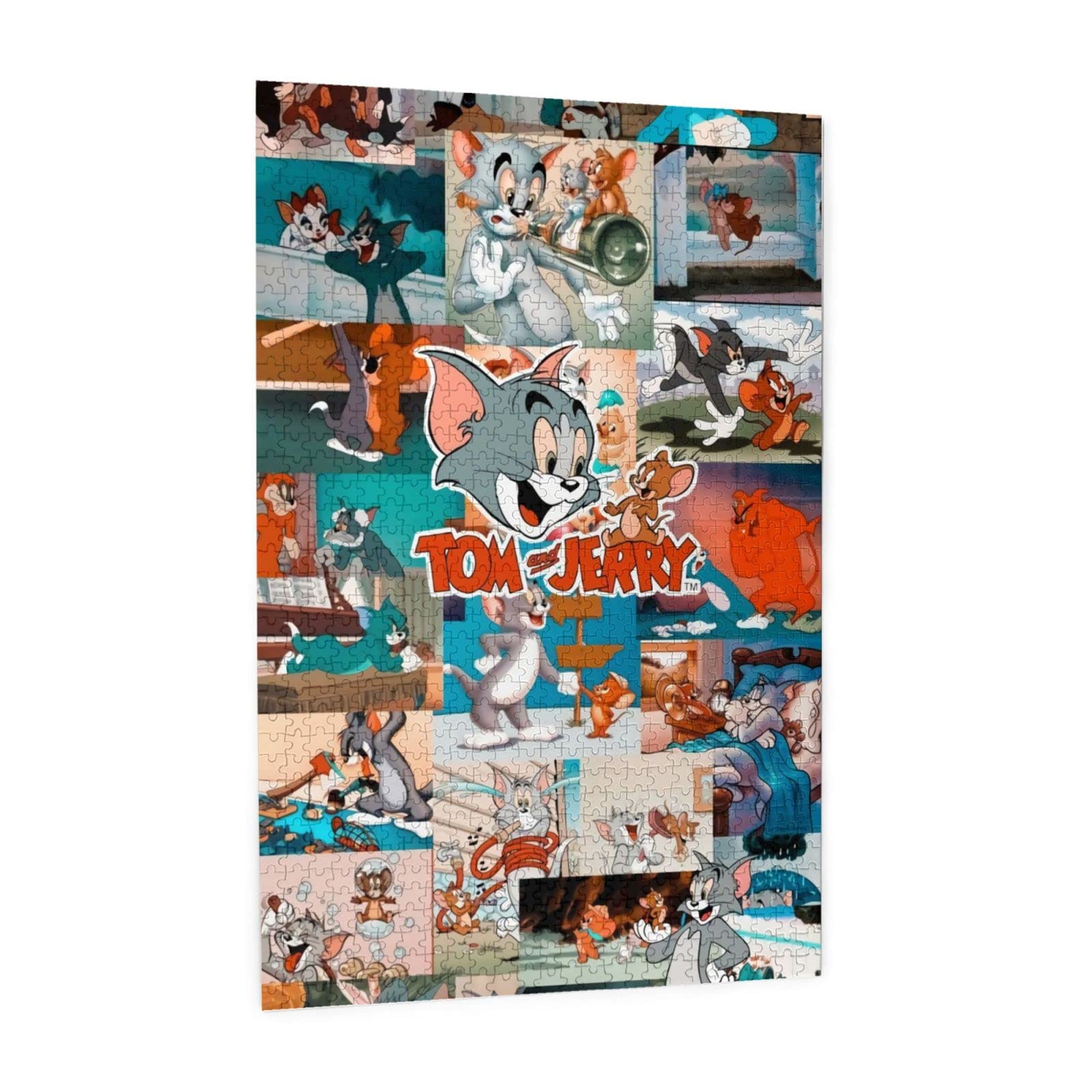 Amazon.co.jp: ジグソーパズル トムとジェリー 木製 1000ピース アニメ 