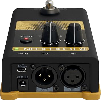 TC Helicon VOICETONE T1 Single-Button Stompbox for Studio Mastered Vocal Tone