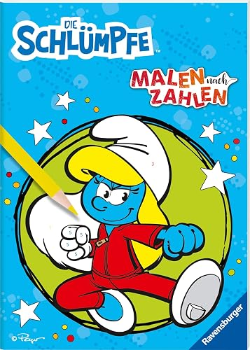 Die Schlümpfe: Malen nach Zahlen ab 5