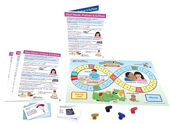 NewPath Learning Root Words, Prefixes, Suffixes Learning Center Game - Grades 3-5